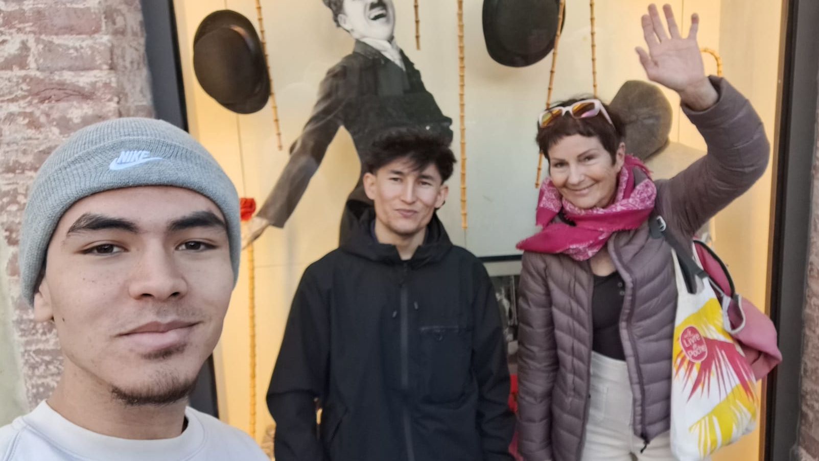 Avec Nadim et Mostafa, j’explore tous les jours une autre culture